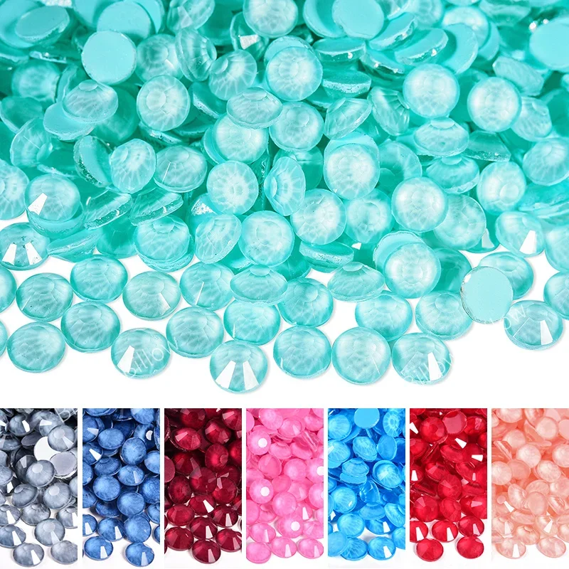 Glitter Crystal Mocha Non Hotfix Rhinestones Strass Nails Crystals Diamond For Nail Art Nail Charms nail art rhinestones