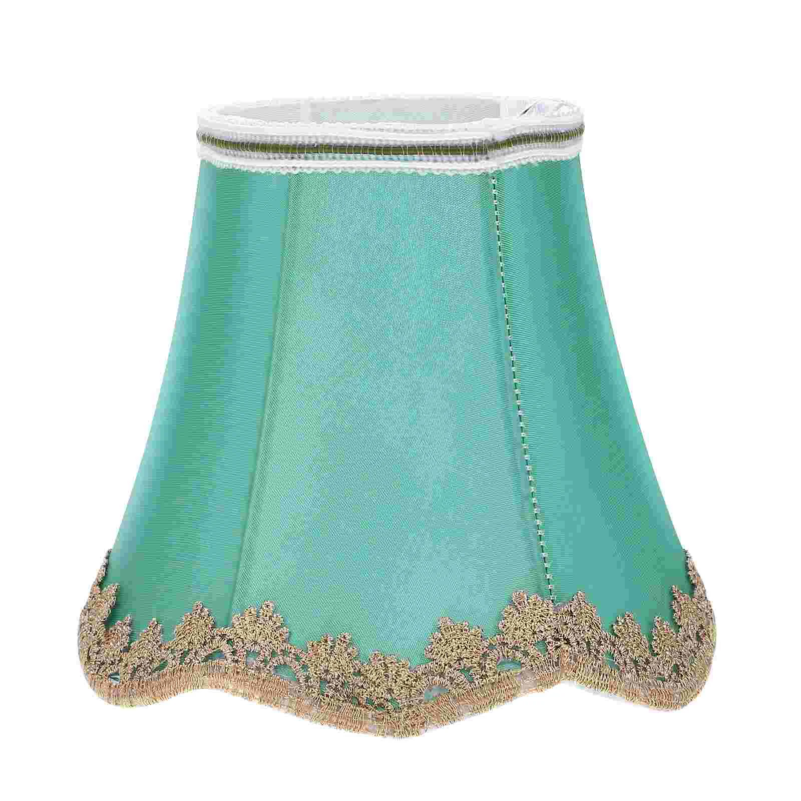 

Fabric Lampshade Shades for Table Ceiling Decor Bohemian Chandelier Accessory Light