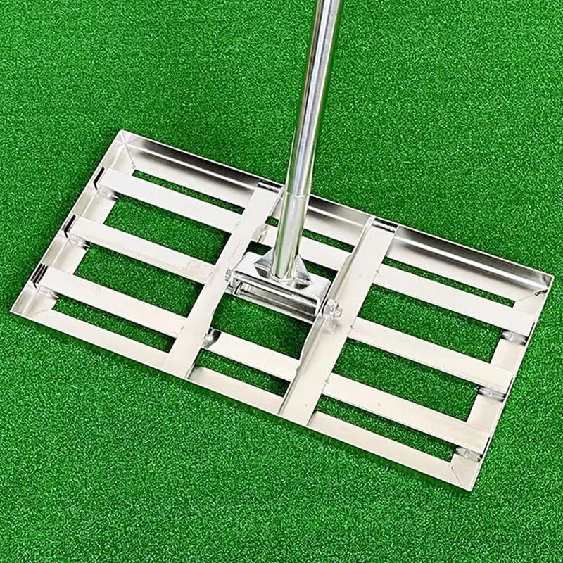 Levelawn Tool Golf Course Sand Leveler Metal Levelawn Long Handle Green Lawn Organizer For Gardens Farms Lawns And Golf Courses 5