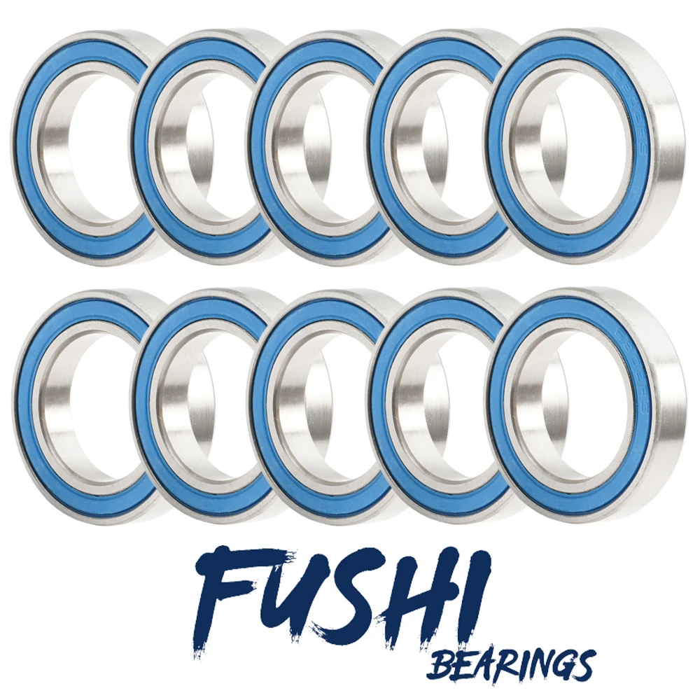 Azul Rolamentos Selados para Carro Elétrico rc 6802rs Rolamento 6802 rs 2rs Abec3 Hobby Truck 10 Pcs 15x24x5 mm 6802
