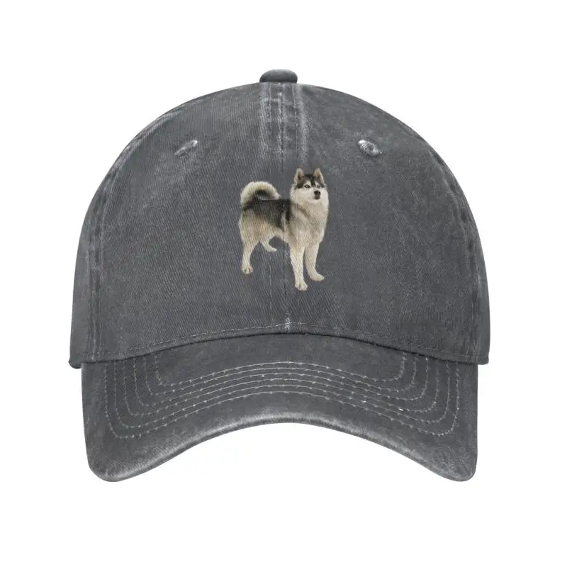 

Personalized Cotton Siberian Husky Dog Baseball Cap Women Men Breathable Alaskan Malamute Dad Hat Streetwear