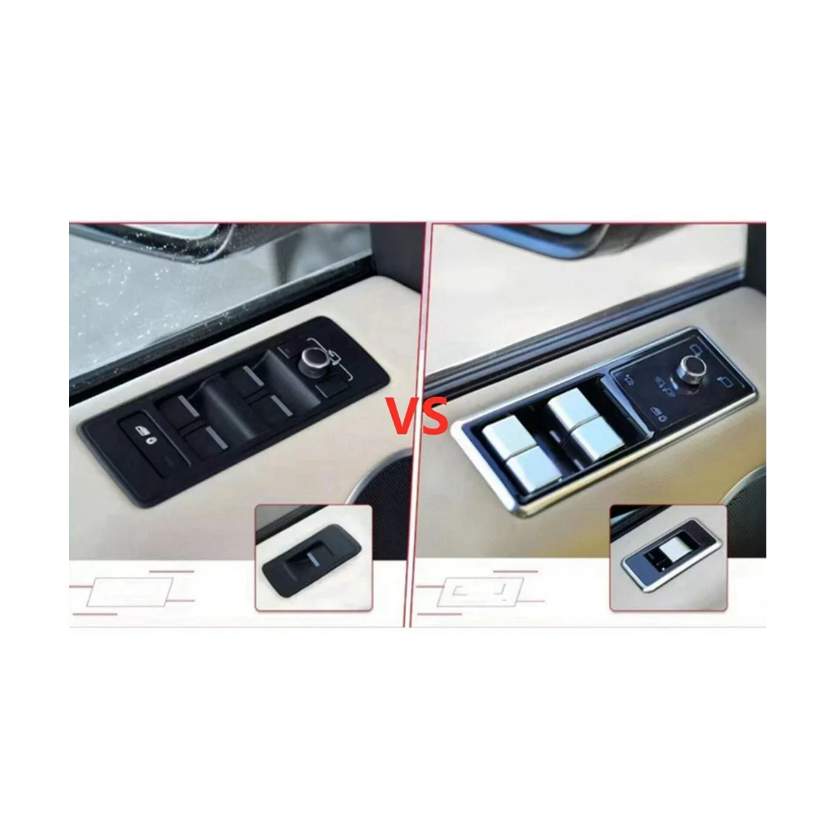 

Car Window Lift Switch LCD Button for Range Sport L320 13-17 Sport L494 14-17 5 17-18