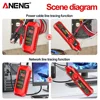 ANENG M469C Multifunction Network Cable Finder RJ45 RJ11 LAN Cable Tester Networking Tool Trace Measure Network Repair Analyzers 5