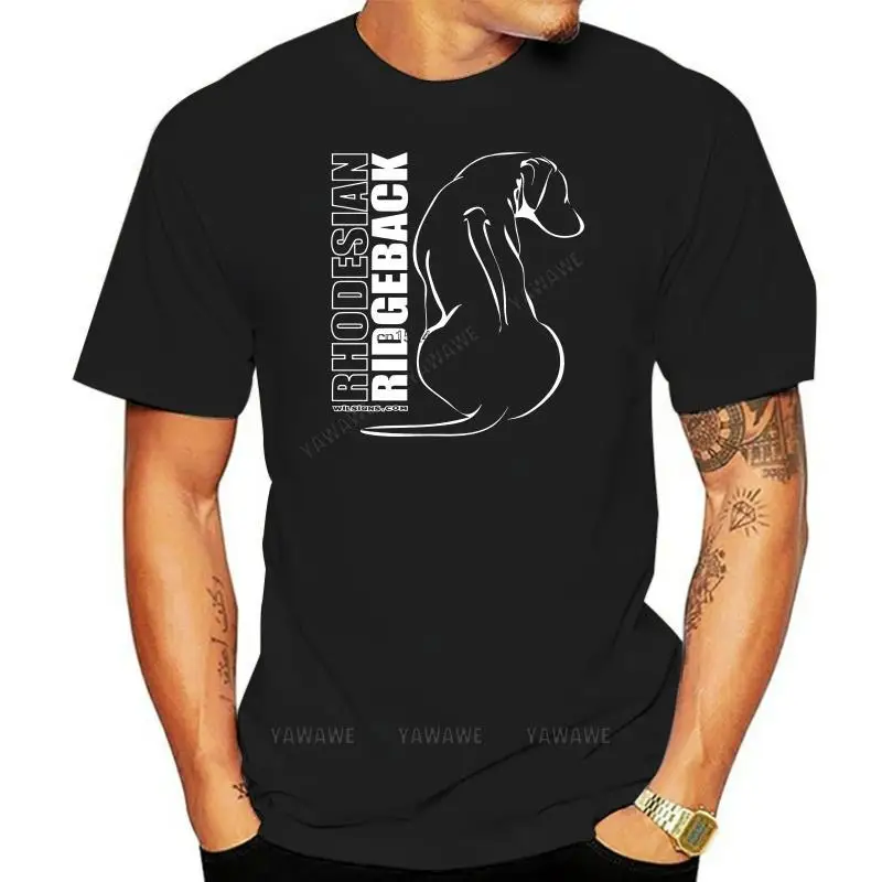 

Рубашки в стиле veraniego для мужчин, модные рубашки Swag TWILPROF Hunde RHODESIAN RIDGEBACK профиль WILSIGNS Siviwonder tee
