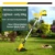 650W Small Eelectric Lawn Mower AC Plug-in Handheld Brush Cutter Machine Weeder Lawn Grass Trimmer Garden Tools With 10m Line 1