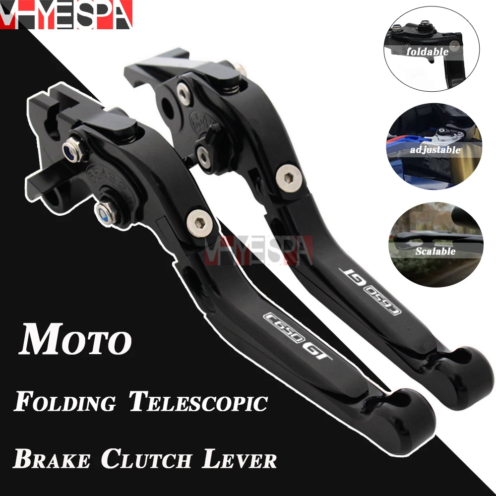 

Motorcycle Adjustable Extendable Brake Clutch Levers Handle Handbar For BMW C650GT C650 GT 2011 2012 2013 2014 2015 2016 2017
