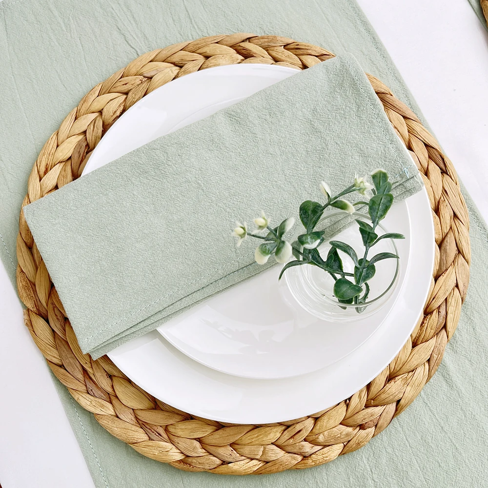 Set of 6 Festive Cotton Cloth Napkins