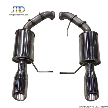 High Performance Exhaust Kit With Round Tips for 2012-2013 3.7L 5..0L