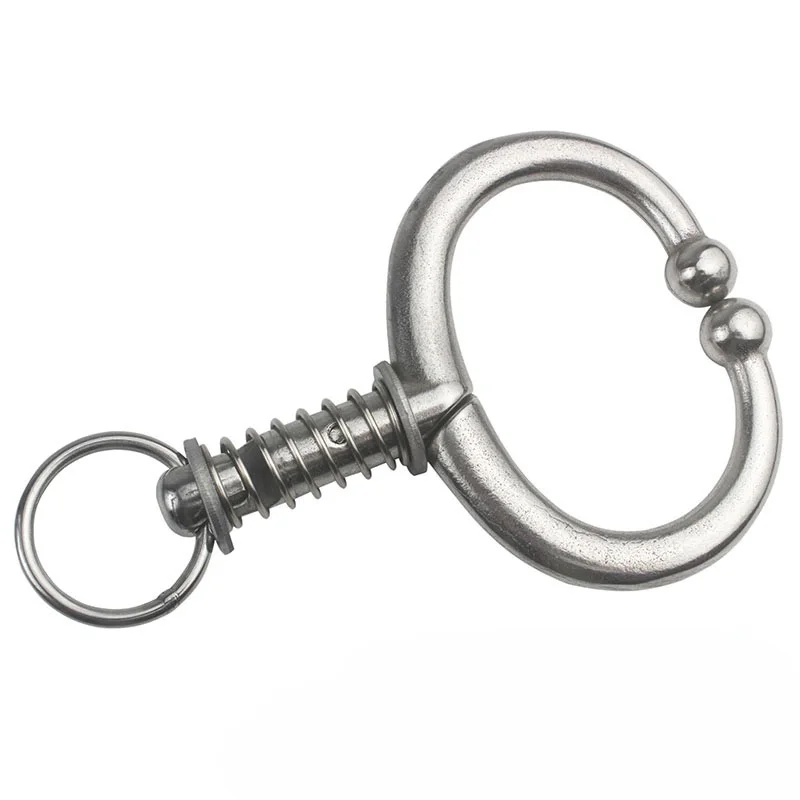 Stainless Steel Automatic Cow Spring Nose Pliers Cattle Nose Plier Cow Nose Clip Traction Tool Cattle Ring Farm Animals Supplies 2