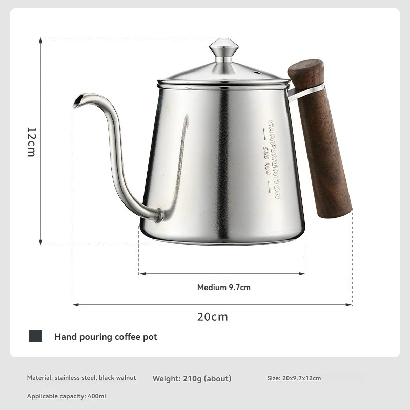  slider image of CAMPINGMOON Coffee hand pot