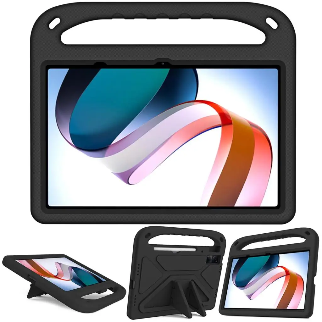 Kids Safe EVA Case For Xiaomi Pad 6 5 Pro pad6 Redmi Pad 10.61 2022 ShockProof Full Body Tablet Cover Mi Pad 4 Plus Stand Case_voghion.com