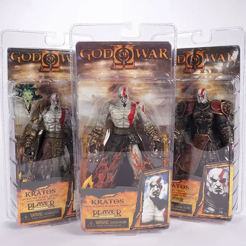Neca-クラシックゲームフィギュア,アクションおもちゃ,ares armor w 