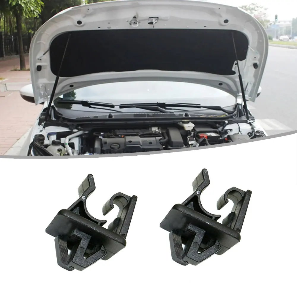 

2x Hood Prop Rod Holder Clips Fastener Replacement Car Gadgets Car Interior Accessories for Honda Benz BMW 2016 2017 2018 Volvo