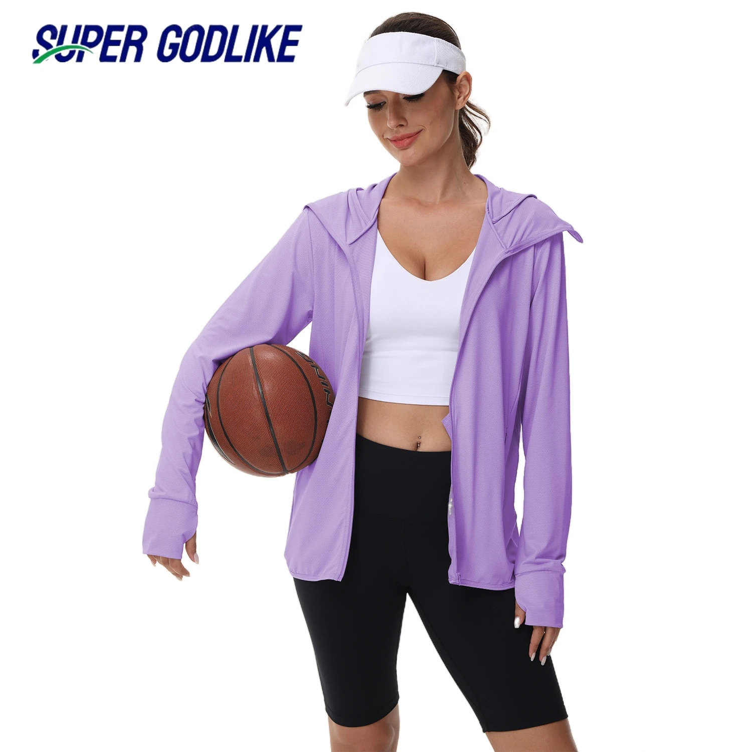 High-End Fashion Anti-UV Hooded Sun Protection Jacket-Summer UV Protection Skin Clothing for Men & Women Rash Guard