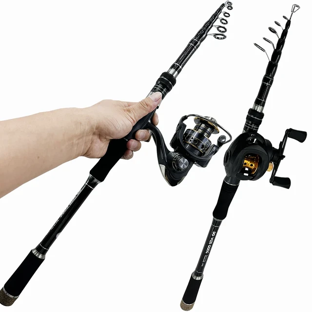 Multifunctional Fishing Rod Sets 1.8M Fishing Rods & Reels Tackle Sets  5.2:1 Fishing Tackle Kit Suitable For Most Fish - AliExpress