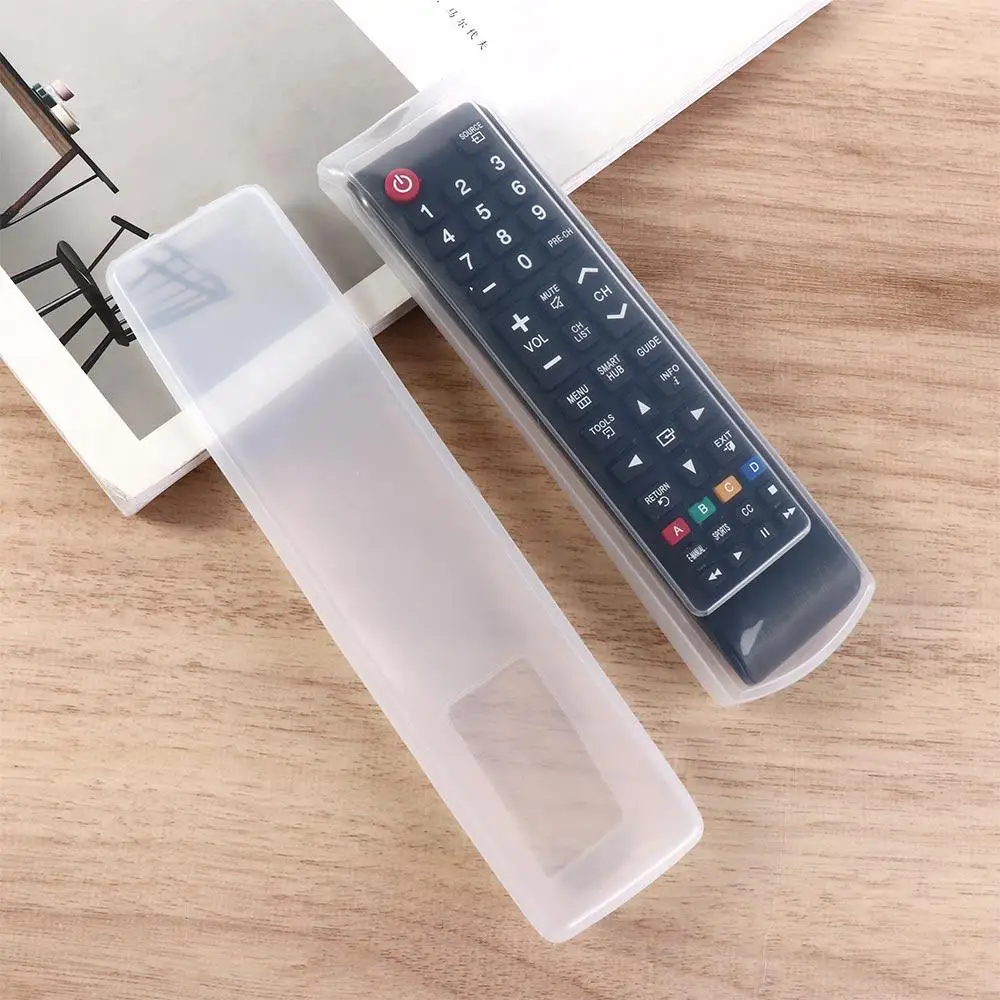 1PC Silicone TV Air Condition Remote Control Protctive Case Waterproof Dust-proof Protective Storage Bag Transparent silicone remote case silicone remote cover silicone remote sleeve remote controller cover silicone case protector