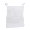 Baby Shower Bath Toys White Baby Kids Toy Storage Mesh with Strong Suction Cups Toy Bag Net Bathroom Organizer 5
