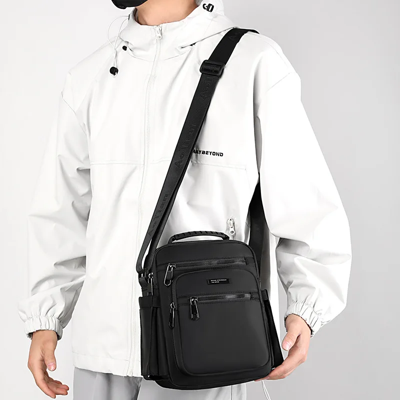 Borsa a tracolla da uomo di alta qualità Borsa a tracolla da ragazzo Borsa a tracolla da uomo Oxford Borse da uomo impermeabili bolsas - immagine 2