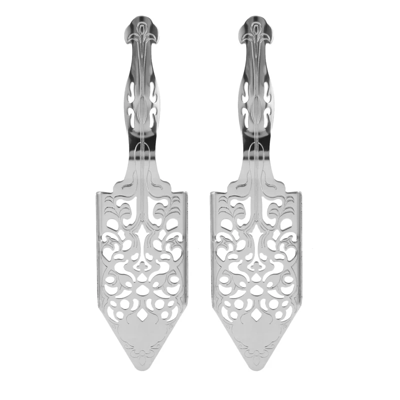 12 Pezzi Cucchiai Di Assenzio, Kit Per La Preparazione Di Cucchiai Di Cocktail Di Assenzio In Acciaio Inossidabile Gocciolatore Di Cucchiaio Per Fonta