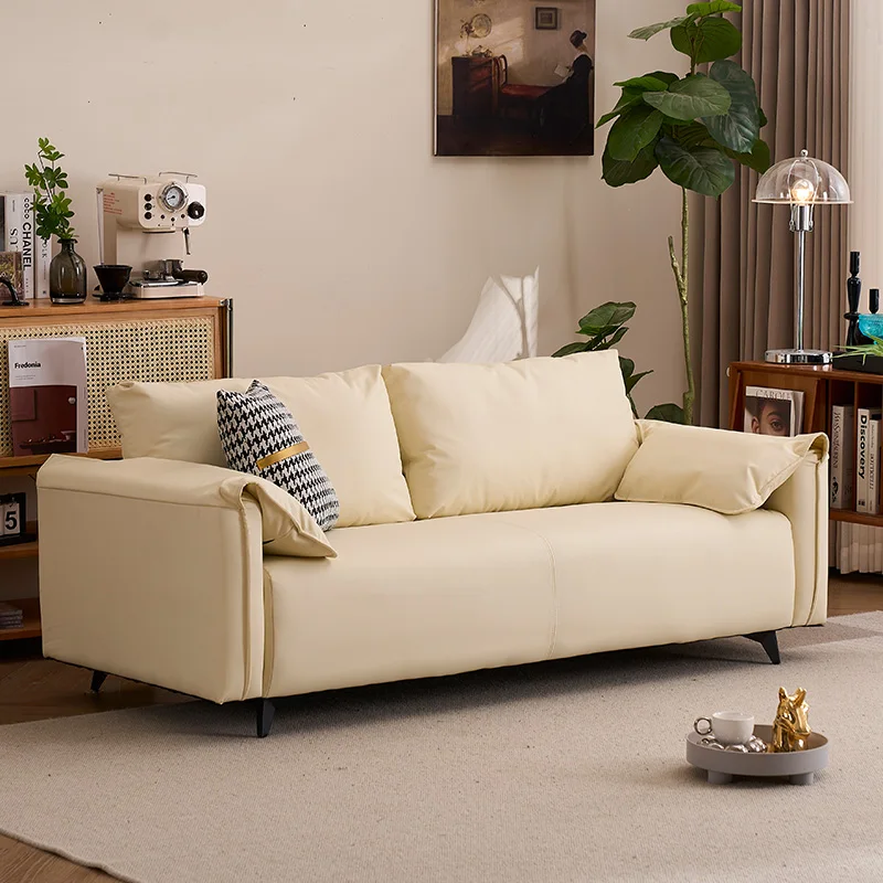 

Lounger Minimalist Living Room Sofas Modern Double Comfortable Elegant Sofa Corner Relaxing Salas Y Sofas Muebles Home Furniture