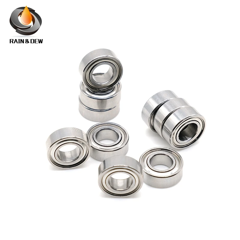 10PCS  S687ZZ  7x14x5mm Stainless Steel  Ball Bearing 687ZZ