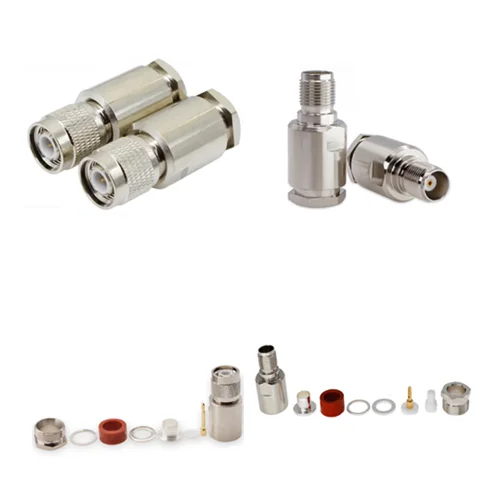 

Connector TNC Male Plug /Female jack Clamp for RG58/5DFB /LMR400 cable RF Coaxial Connectors 50ohm