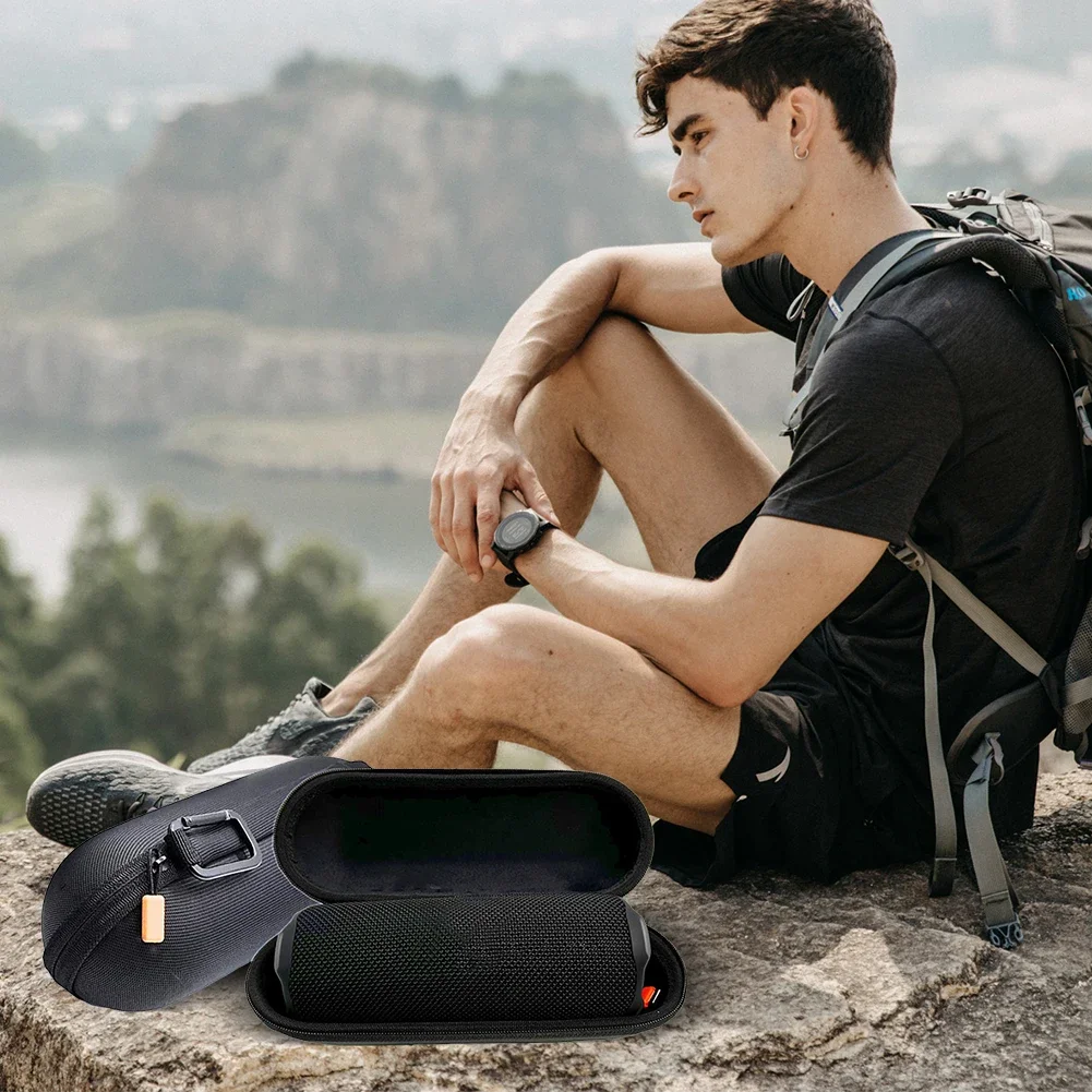 Hard Carrying Case for JBL Flip 7 6 5 4 3 Speaker Hard Travel Case Waterproof Hard Travelling Case Shockproof Storage Bag