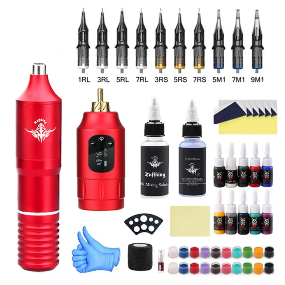 

Convenient Tattoo Pen Professional Kit Tattoo Pen Kit High Performance Beginners