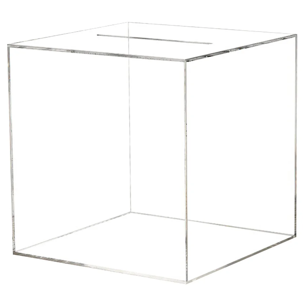 

Clear Money Acrylic Piggy Transparent Coins Saving Banks Cash Container Box Coin Jar for Kids Adults Birthday Gifts