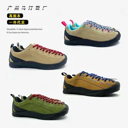 Fashion Men's Suede Casual Shoes Outdoor Rubber Sole Hiking Shoes for Men Autumn Winer Breathable Low-Top Trainers Sneakers