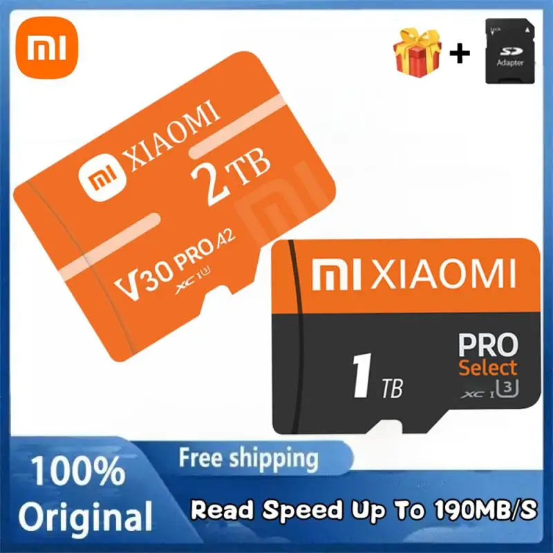 Xiaomi Ssd Scheda Sd Da 512Gb 16Gb 32Gb 64Gb 256Gb 512Gb 2Tb Class10 Scheda Di Memoria Flash Micro Tf Sd Ad Alta Velocità Per Fotocamera Del Telefono