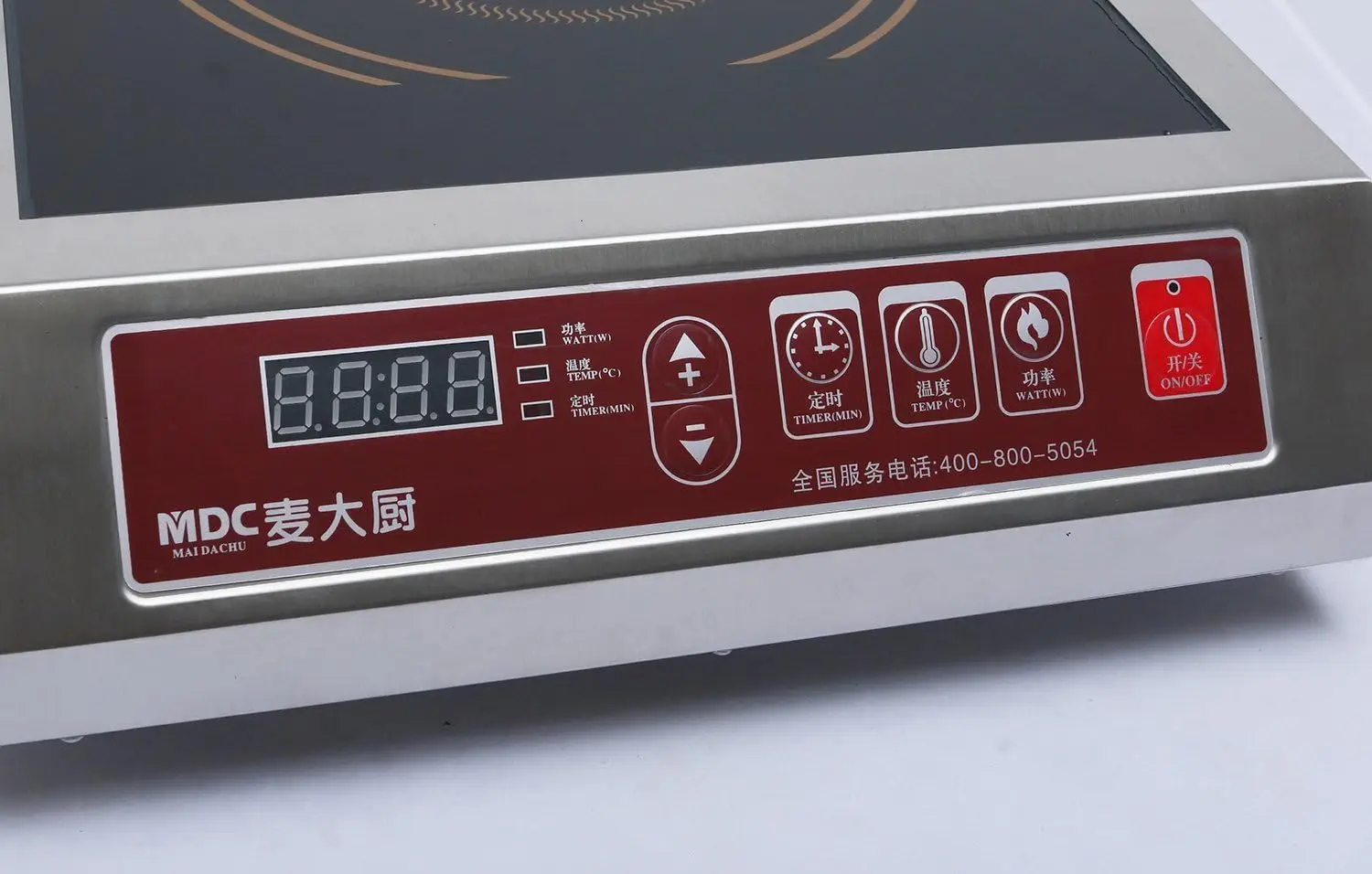 Cookacc 3500W Commercial Induction Cooker, Countertop Electric Induction Stove Cooktop Electric Burners 2
