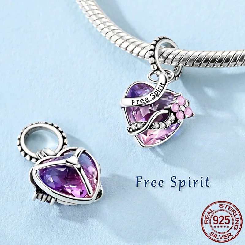 Neue 925 Silber Charms Perlen Original Früchte Wahrzeichen Gebäude Anhänger Fit Frau Schmuck Geschenke Für Armband DIY Machen – Detail 4