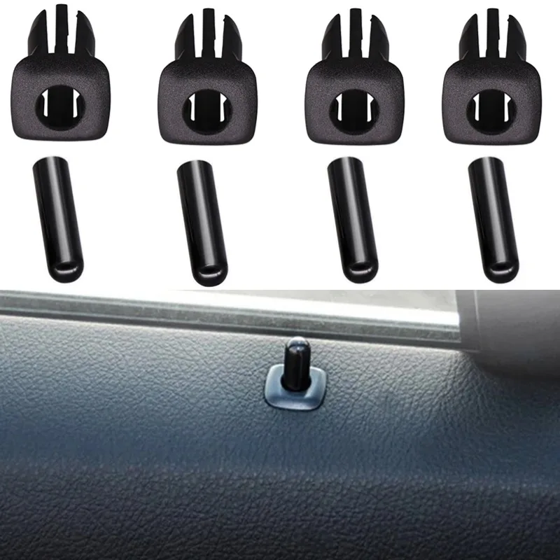 Car Door Lock Button Pin Screw Knob Cap Plastic Car Interior Door Lock Knob for BMW X5 X3 X1 325i F10 F07 E70 E90 F35 F18 car door lock knob car door lock pins car door lock cover