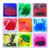1/4/6/9pcs Liquid Splicing Floor Mats, Decorative Floor Tiles,  For Home  Nursery And School, Bathroom Accessories, Home Decor 1