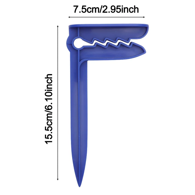 4 db Strand Törülköző Klip Kemping Szőnyeg Kültéri Dekoratív Ruhacsipeszek Lap Tartó Törülközőtartó Ruhák Csapdák Sátrak Klipek - Image 6