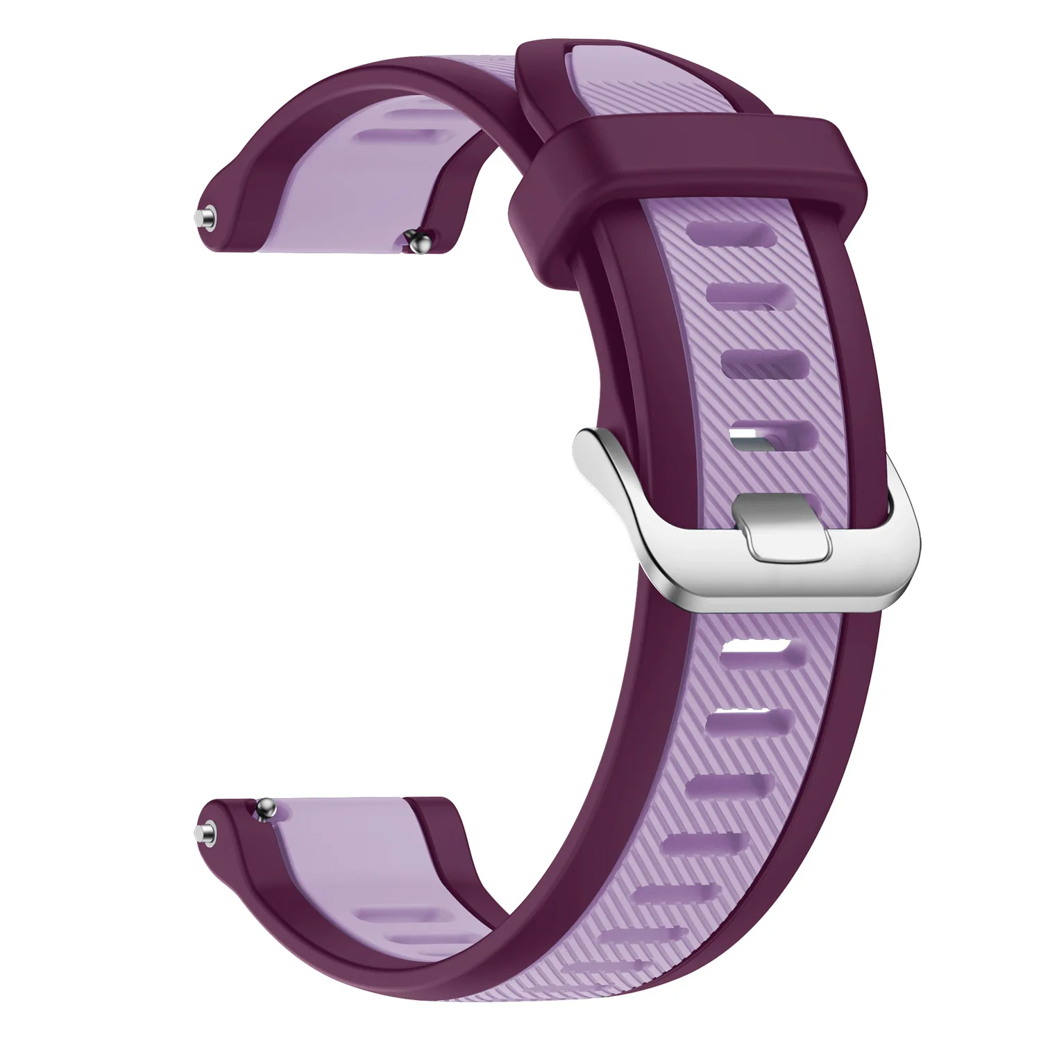Versatile Silicone Watch Strap - 20mm/22mm