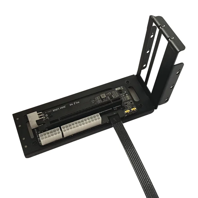 DOCK-M.2 nvme pci express x16 4.0 M.2にmキーシルバープレート 