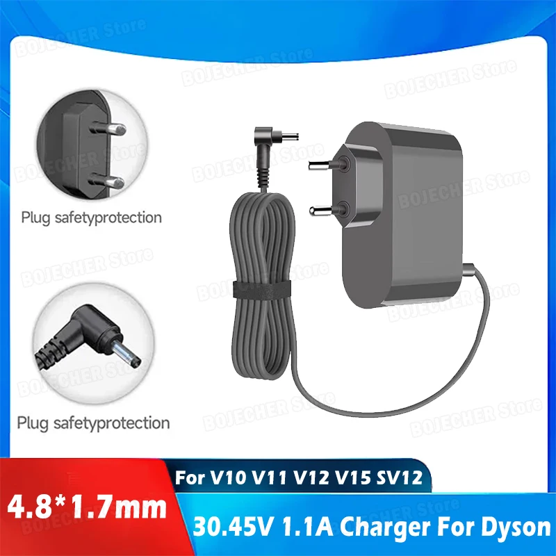 High-Efficiency Vacuum Cleaner Charger - 30.45V 1.1A 33W Power Supply Adapter