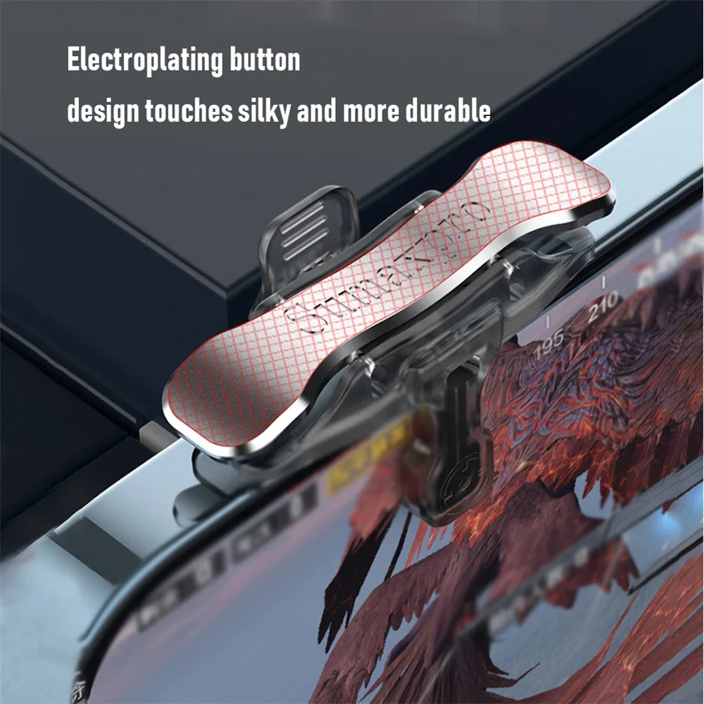 Game Trigger Gamepad Joystick Shooting L1 R1 Key Button Gaming Accessories for PUBG Mobile Phone Controller 2 PCS gaming controller game joystick