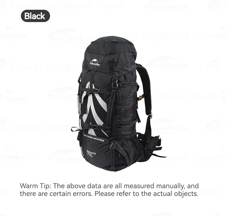 Outdoor Backpack 70+5L Large Capacity Trekking Bag Backpack 420D Nylon Camping Hiking Travel Backpack With Rain Cover 20 S3a387e1cb0284e2bab50617d05dcfbbf8