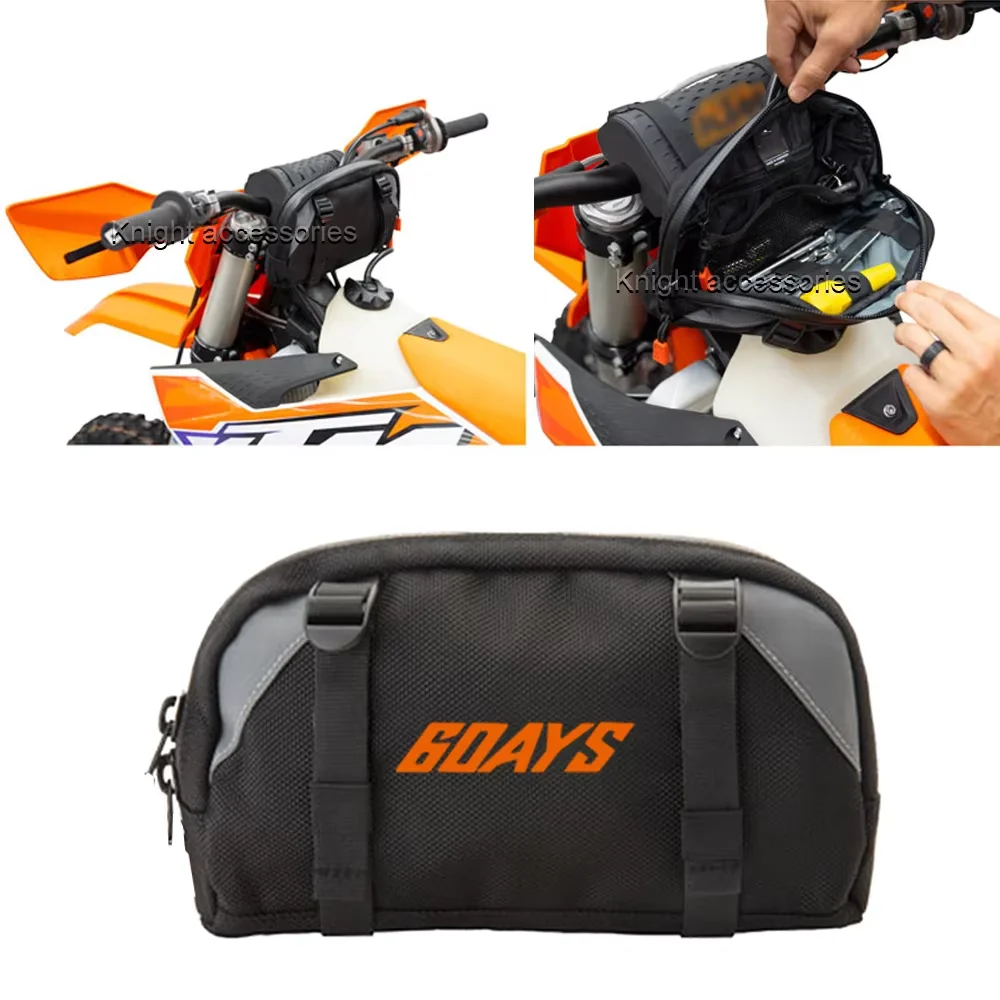 Nuova borsa da manubrio anteriore per moto borsa da viaggio multifunzionale per EXC EXC-F XC-W TPI Six Days 2020 2021 2022