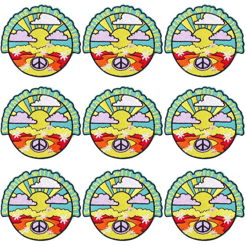 

10 шт./партия, термоклейкие нашивки для одежды