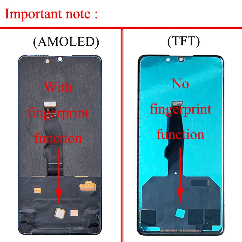 Amoled TFT For Huawei P30 Global ELE-L29 ELE-L09 ELE-L04