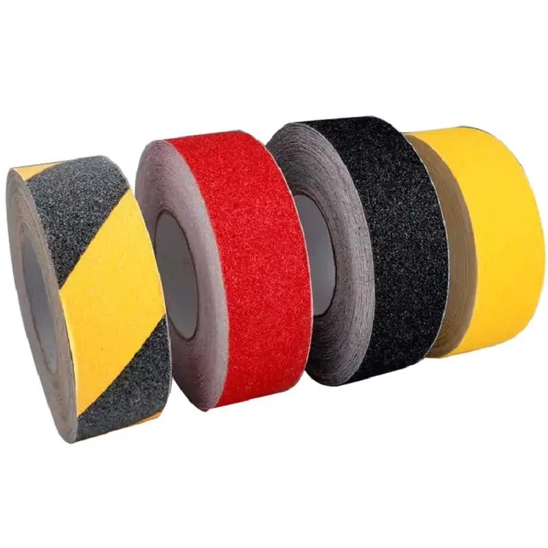 Anti Slip Traction Tape 25mm*5m Waterproof Non Skid Tread Safety Warning Sticker For Stair Step Scooter