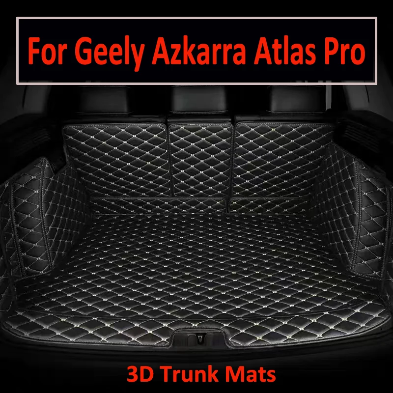 

Стайлинг автомобиля, дневной коврик для заднего багажника Geely Azkarra Atlas Pro 2020 2021, автомобильный коврик для багажника, защита коврика, автомобильные аксессуары
