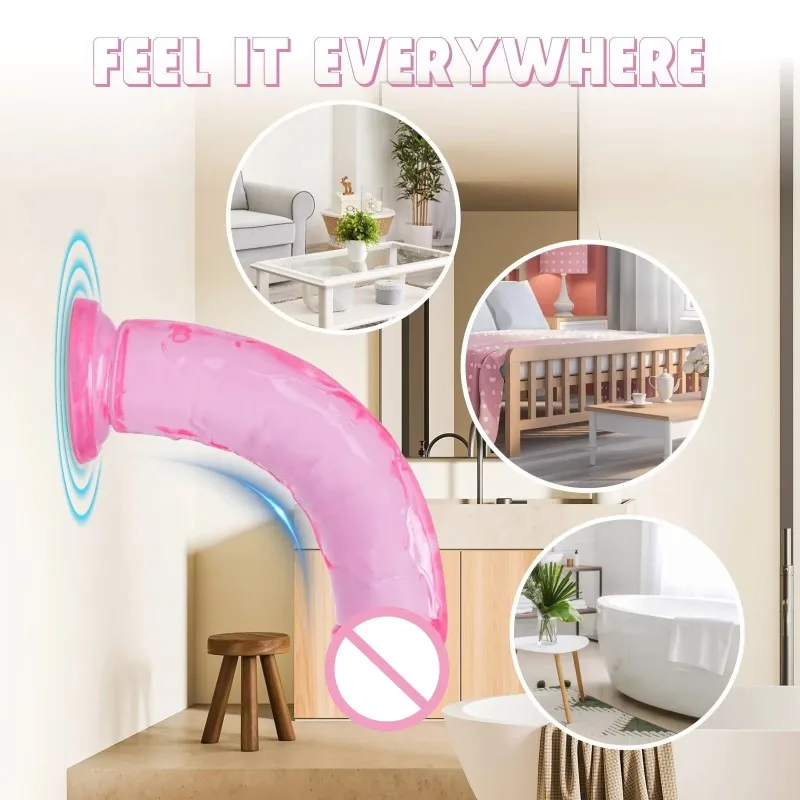 Dildo with Suction Cup 6 Sizes Realistic Penis Waterproof Sex Toys For Women Female Masturbator sex toys