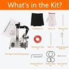 Glass Bottle Cutter, Upgraded Curve Glass Cutting Tools For Round, Square Bottles And Bottlenecks, DIY Craft Kit 2