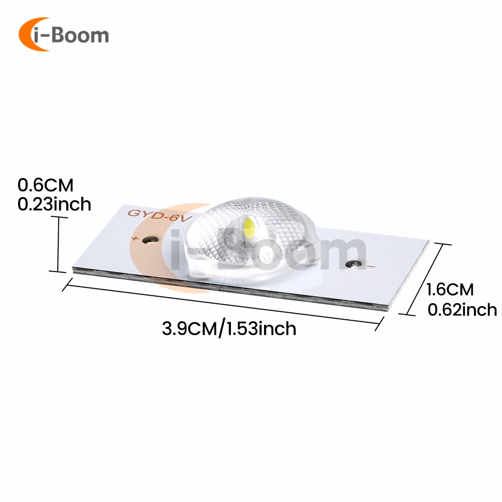 3V 6V LED SMD 램프 구슬 32-65 인치 LCD TV 백라이트 스트립 수리를위한 광학 렌즈 Fliter와 발광 다이오드