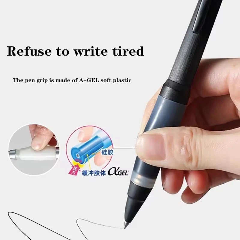 Uni BallPoint Pens High Quality SXN1000 Jetstream Oil Ink Alpha-Gel Soft Grip Anti-fatigue Signature Pen Office Accessories